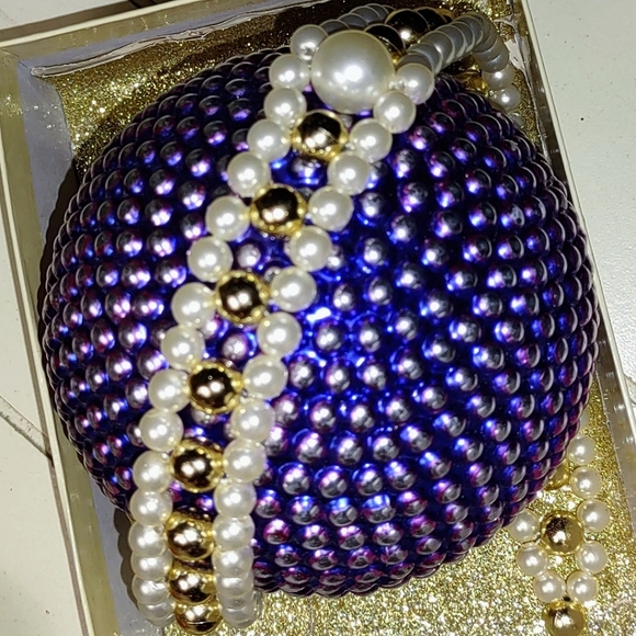 Woven Pearl Choker Necklace - Picture 10 of 10